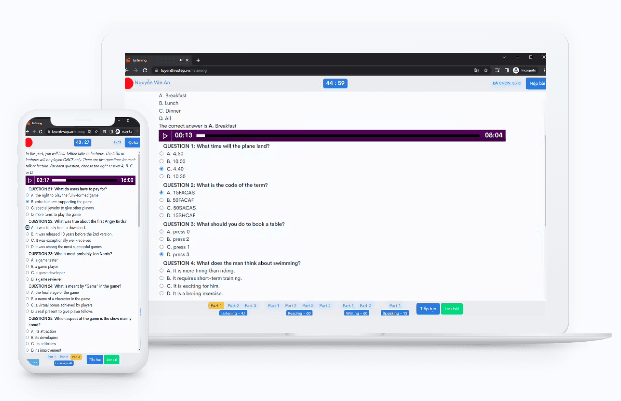Phần mềm thi thử VSTEP